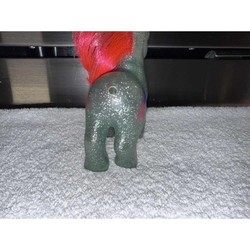 My Little Pony G1 Sky Rocket Clear Sparkle Hasbro Bradley 1985 Vintage *no Tail - Picture 3 of 11